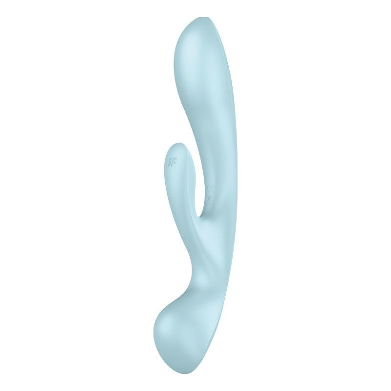 Satisfyer Triple Oh Light Blue - Naughty by Nature Adult Store