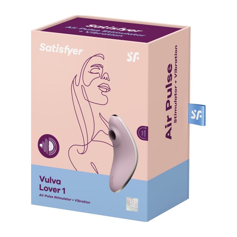 Satisfyer Vulva Lover 1 Violet - Naughty by Nature Adult Store