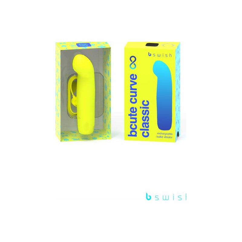 Bcute Curve Infinite Classic Citrus Yellow - Naughty by Nature Adult Store
