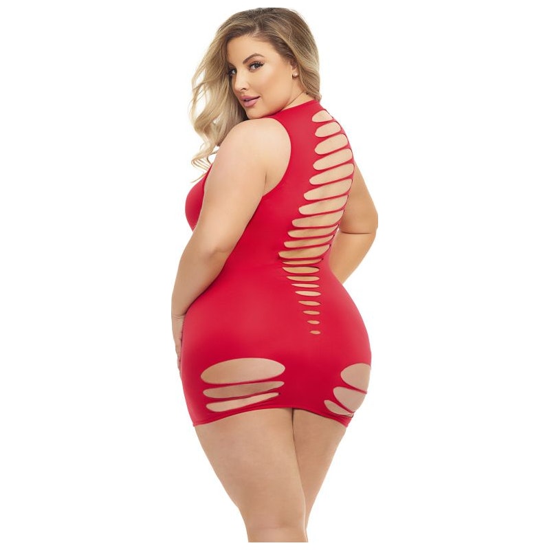 Cant Commit Dress Red - Naughty by Nature Adult Store