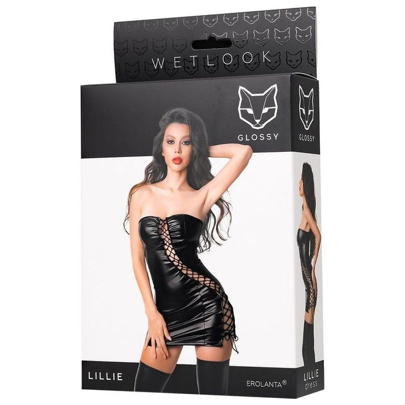 Glossy Lillie Dress - Naughty by Nature Adult Store
