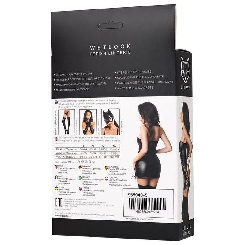 Glossy Lillie Dress - Naughty by Nature Adult Store