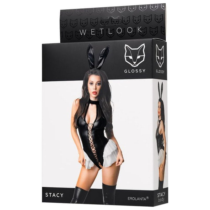 Glossy Stacy Bodysuit - Naughty by Nature Adult Store