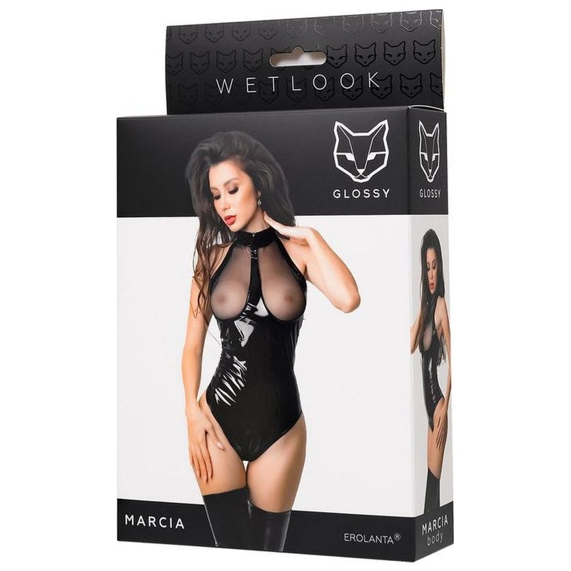 Glossy Marcia Bodysuit - Naughty by Nature Adult Store