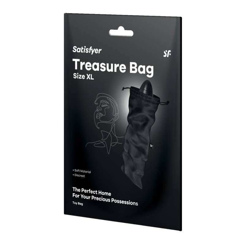 Treasure Bag Black Extra Large