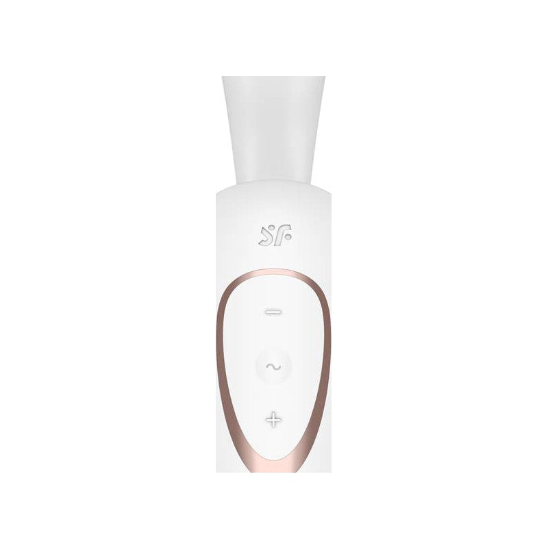 Satisfyer G for Goddess 1 Rabbit Vibrator White - Naughty by Nature Adult Store