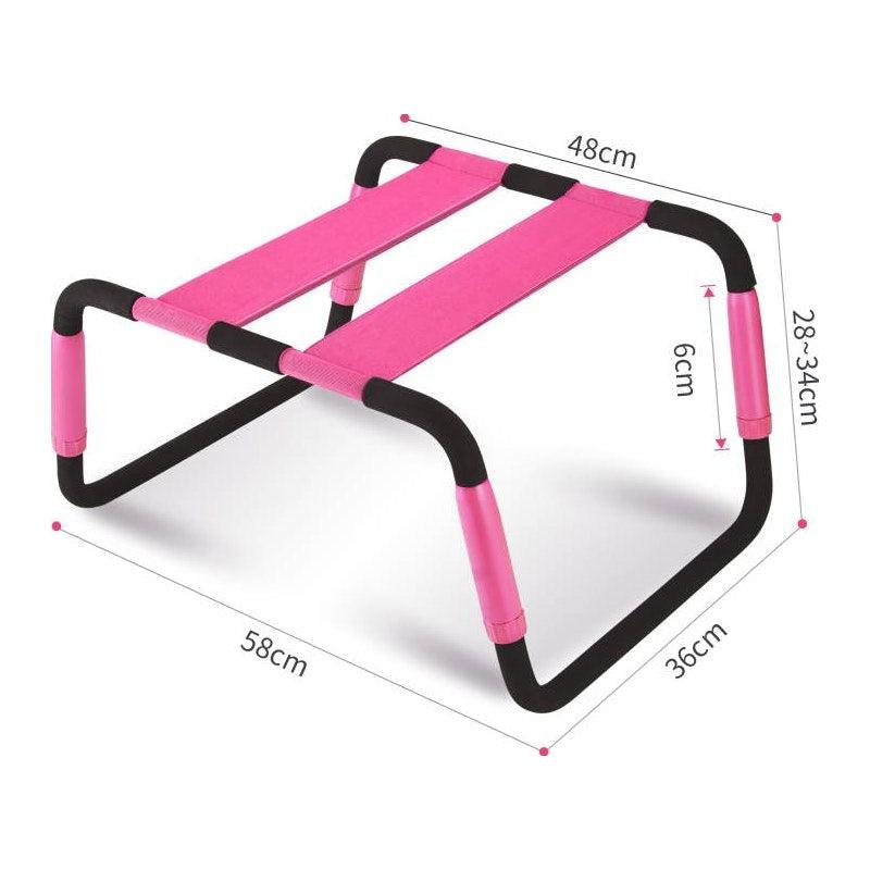 Sex Chair Adjustable Height Pink - Naughty by Nature Adult Store