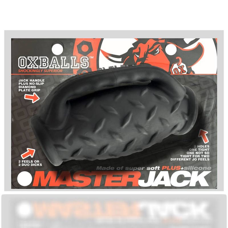 Masterjack Double Penetration JO Black Ice