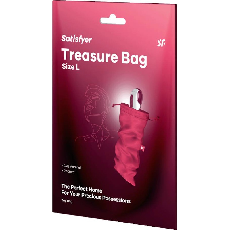 Treasure Bag Pink Large - Naughty by Nature Adult Store
