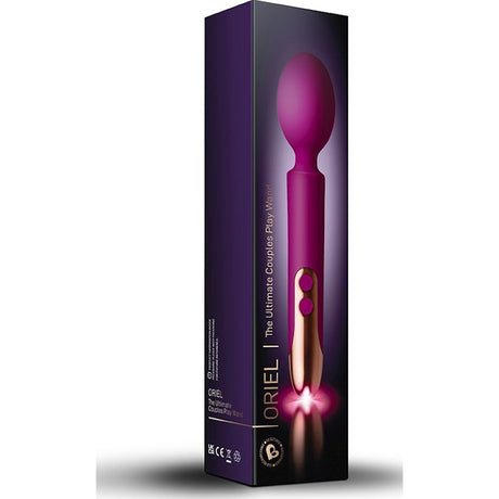 Oriel Rechargeable Wand Fuchsia - Naughty by Nature Adult Store