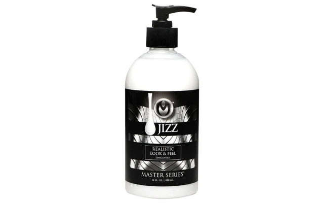 Jizz Unscented Water Based Lube 16oz - Naughty by Nature Adult Store