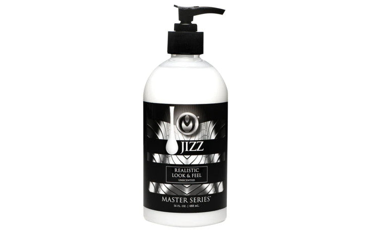 Jizz Unscented Water Based Lube 16oz - Naughty by Nature Adult Store