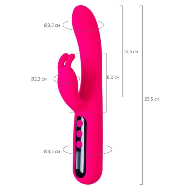 eroTeq G-Spot Rablock Rabbit Vibrator Pink - Naughty by Nature Adult Store