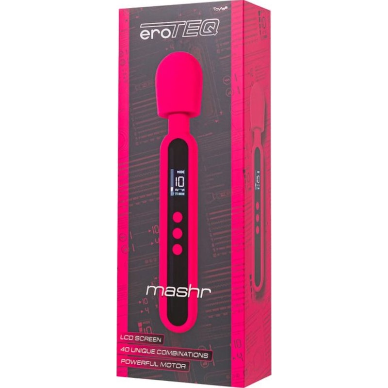 eroTeq Wand Massager Mashr Pink - Naughty by Nature Adult Store