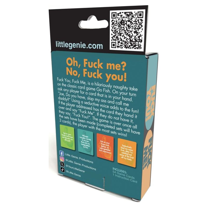 Fuck You Fuck Me Card Game - Naughty by Nature Adult Store