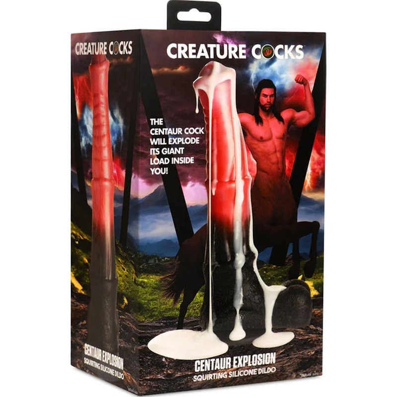 Centaur Explosion Squirting Silicone Dildo - Naughty by Nature Adult Store