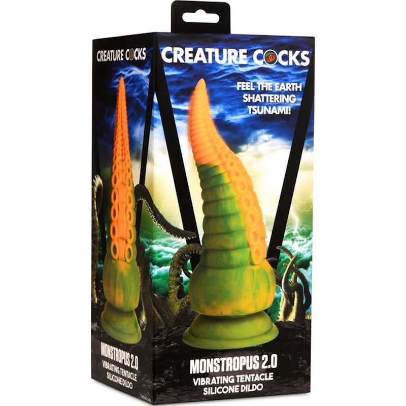 Monstropus 2.0 Vibrating Tentacle Silicone Dildo - Naughty by Nature Adult Store