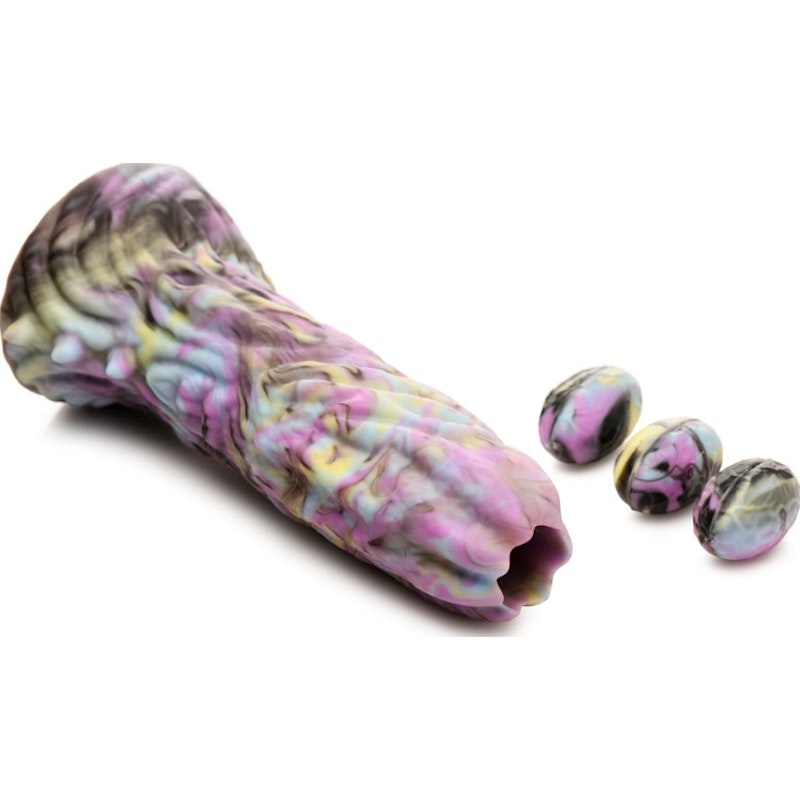 Dragon Spawn Dragon Ovipositor Silicone Dildo with Eggs - Naughty by Nature Adult Store