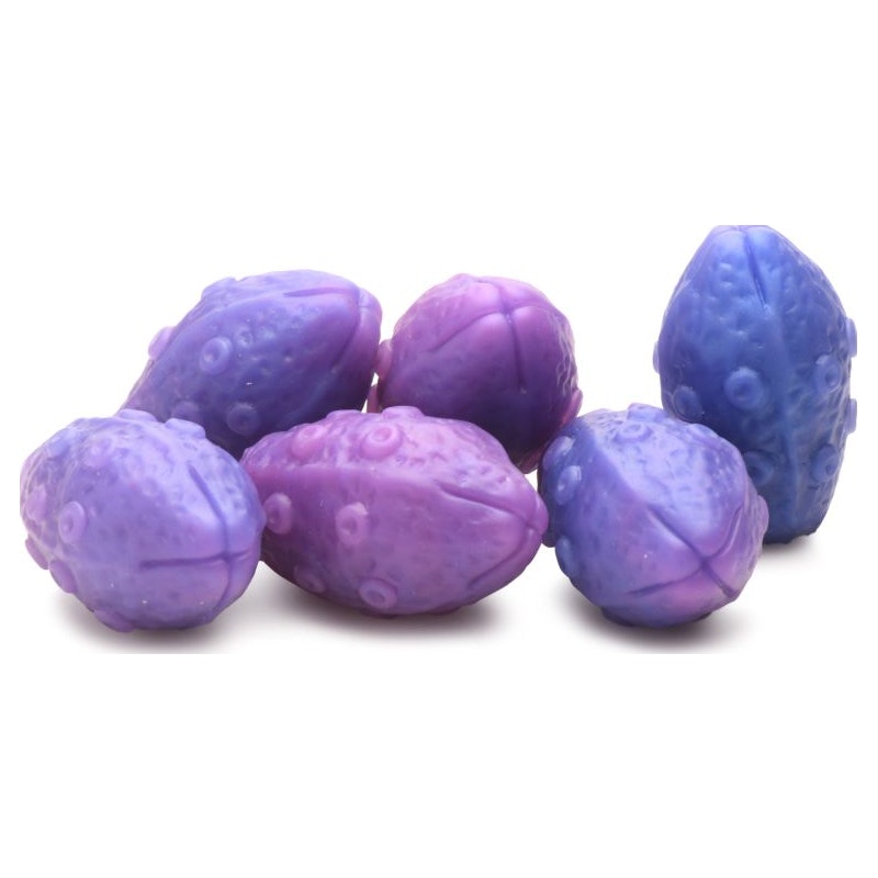 Tenta-Queen Ovipositor Silicone Dildo with Eggs - Naughty by Nature Adult Store