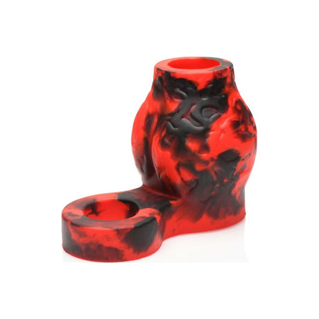 Hell Hound Silicone Penis Sleeve and Ball Stretcher - Naughty by Nature Adult Store