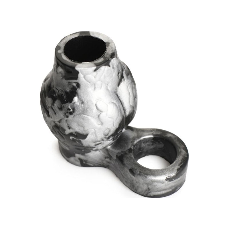 Night Prowler Silicone Penis Sleeve and Ball Stretcher - Naughty by Nature Adult Store