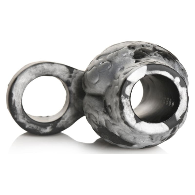 Night Prowler Silicone Penis Sleeve and Ball Stretcher - Naughty by Nature Adult Store