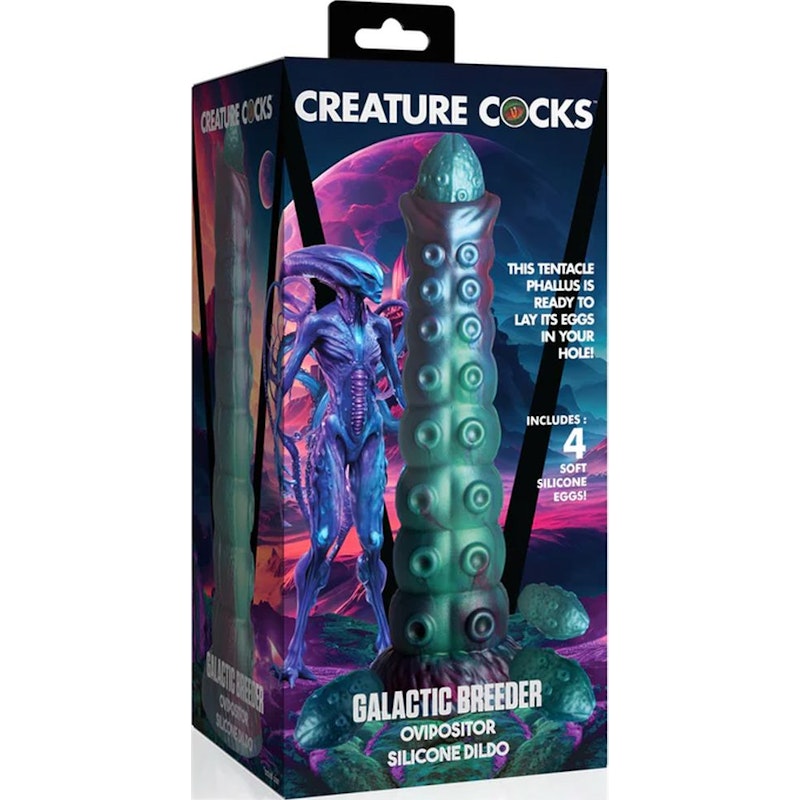 Galactic Breeder Ovipositor Silicone Dildo - Naughty by Nature Adult Store