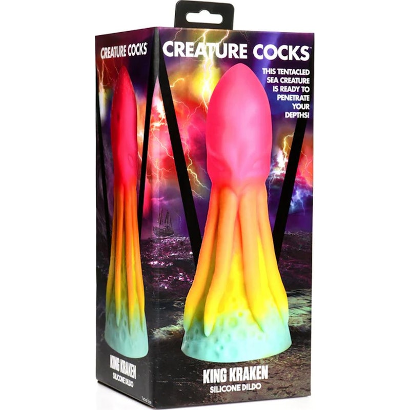 Creature Cocks King Kraken Silicone Dildo - Naughty by Nature Adult Store