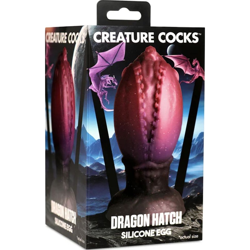 Creature Cocks Dragon Hatch Silicone Egg - Naughty by Nature Adult Store