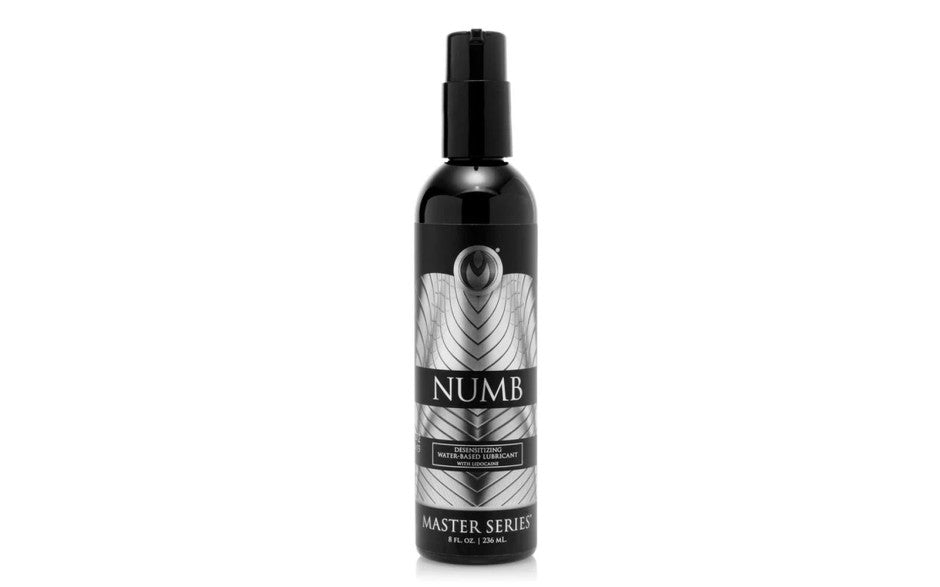 Numb Desensitizing Water Based Lubricant with Lidocaine - Naughty by Nature Adult Store
