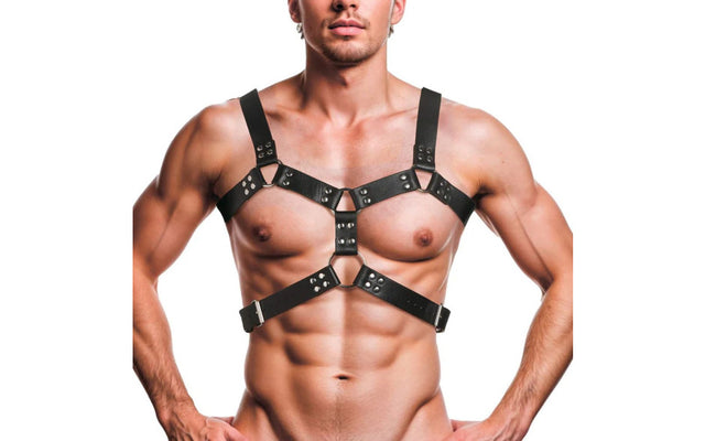 6 O-Ring Chest Harness - Naughty by Nature Adult Store