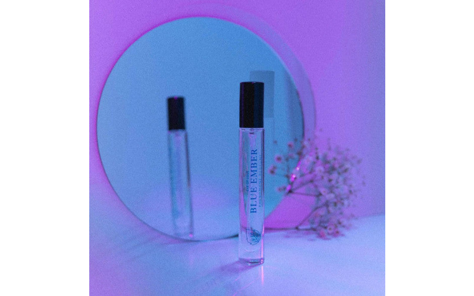 Bloom Pheromone Body Spray Blue Ember Attract Her 10ml - Naughty by Nature Adult Store