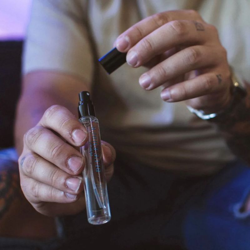 Bloom Pheromone Body Spray Blue Ember Attract Her 10ml - Naughty by Nature Adult Store