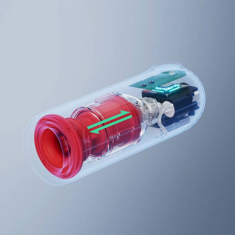 Submarine Submersible Thrusting Contracting Vibrating Masturbator