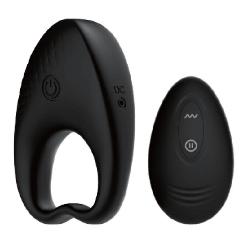 SXE Knight Vibrating Cock Ring with Remote - Naughty by Nature Adult Store