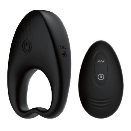 SXE Knight Vibrating Cock Ring with Remote - Naughty by Nature Adult Store