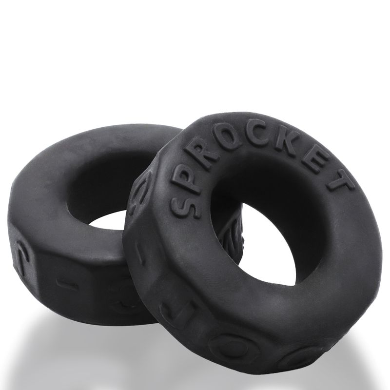 Sprocket Comfort No-Roll Cock Ring Night - Naughty by Nature Adult Store