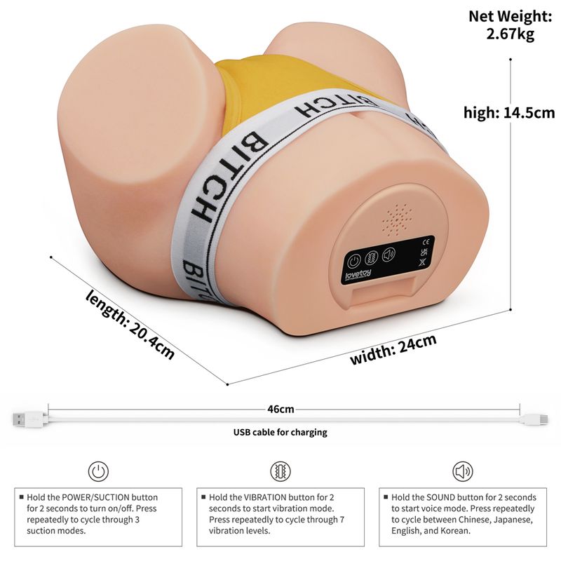 Streetgirls Automatic Pulse Pussy and Ass Jenny