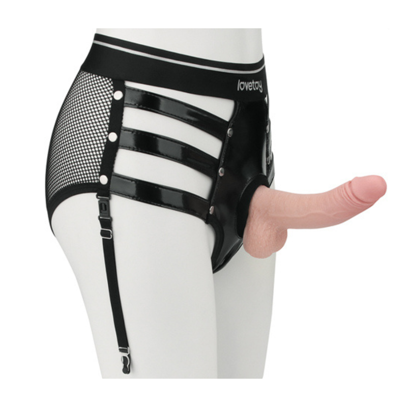 Rebellion Reign Iconic Harness Strap On Set L/XL - Naughty by Nature Adult Store