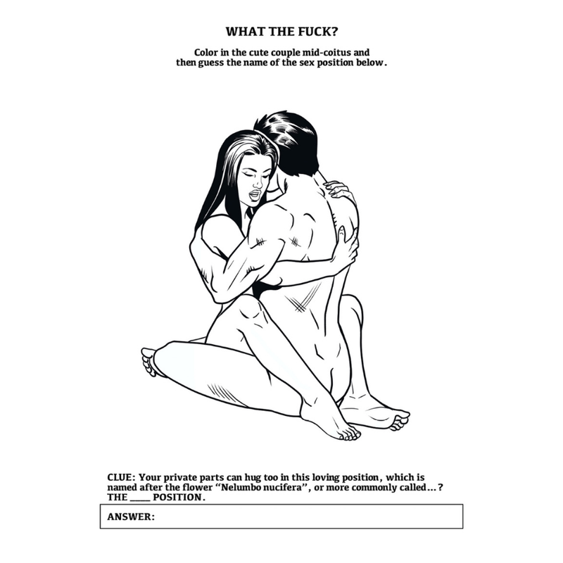 Kama Sutra Colouring Book - Naughty by Nature Adult Store