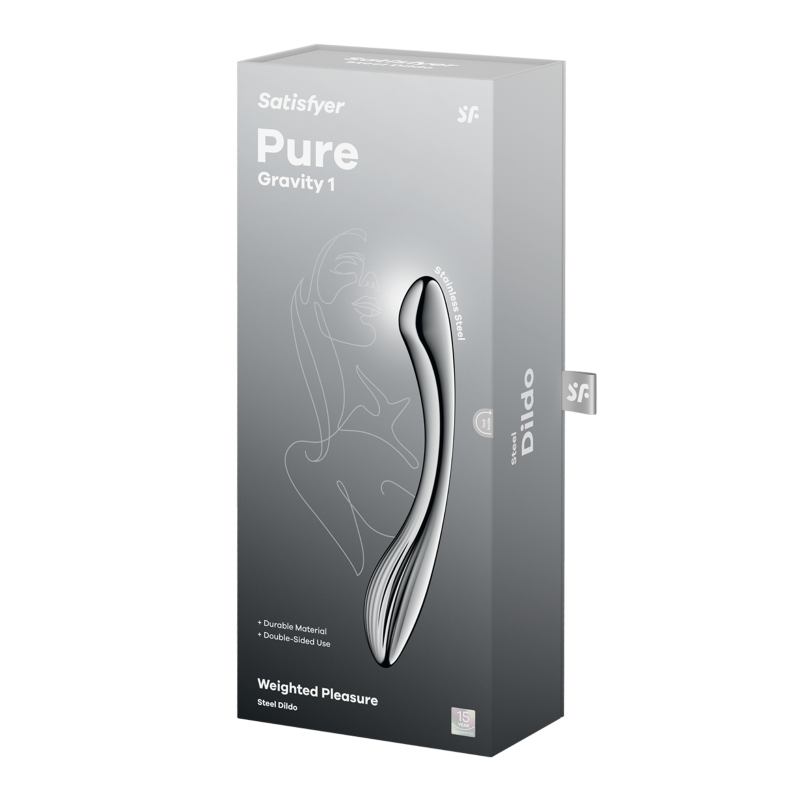Satisfyer Pure Gravity 1 Metal Dildo