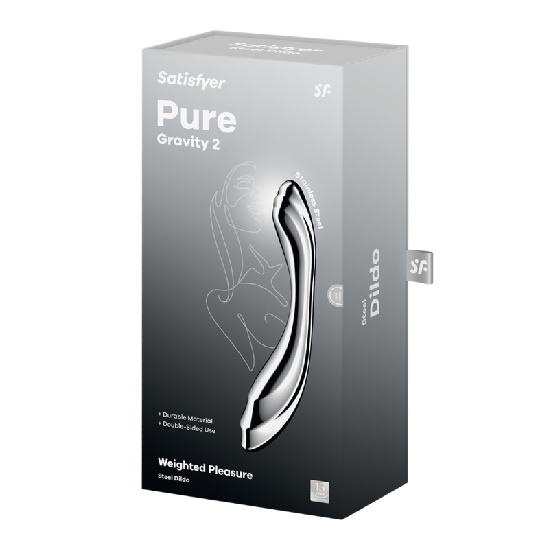 Satisfyer Pure Gravity 2 Metal Dildo