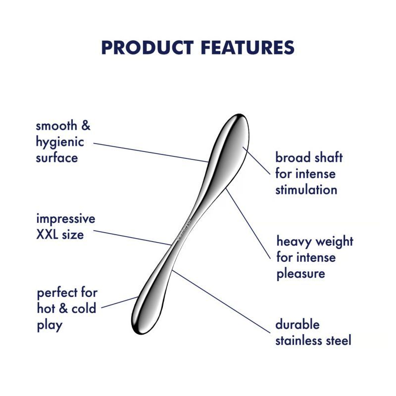 Satisfyer Star Force 3 Metal Dildo