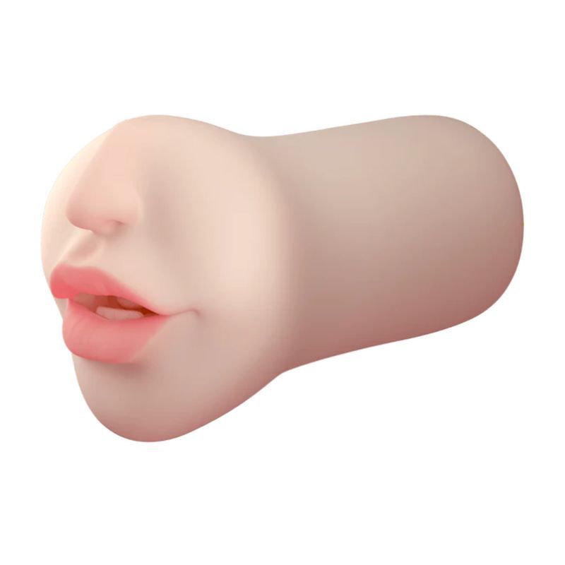 Kiss Sucking and Vibrating Masturbator Flesh