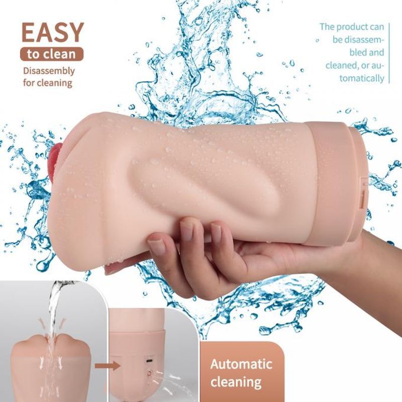 Suctroker Dual Density Vibrating Sucking Pussy