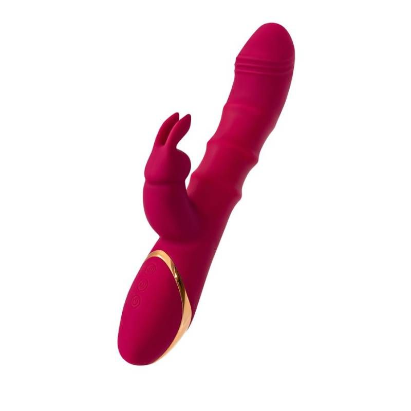JOS Tenty Rabbit Vibrator with Moving Shaft Rings - Naughty by Nature Adult Store