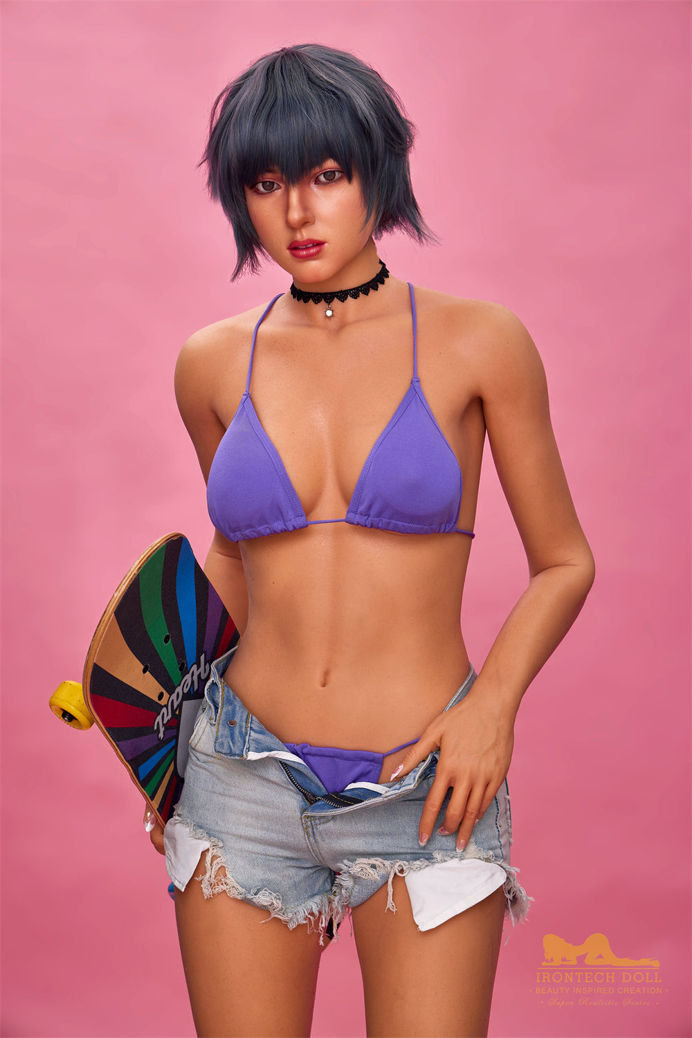 Irontech 168cm BDSM Sex Doll S29 Fenny Realistic Silicone Body