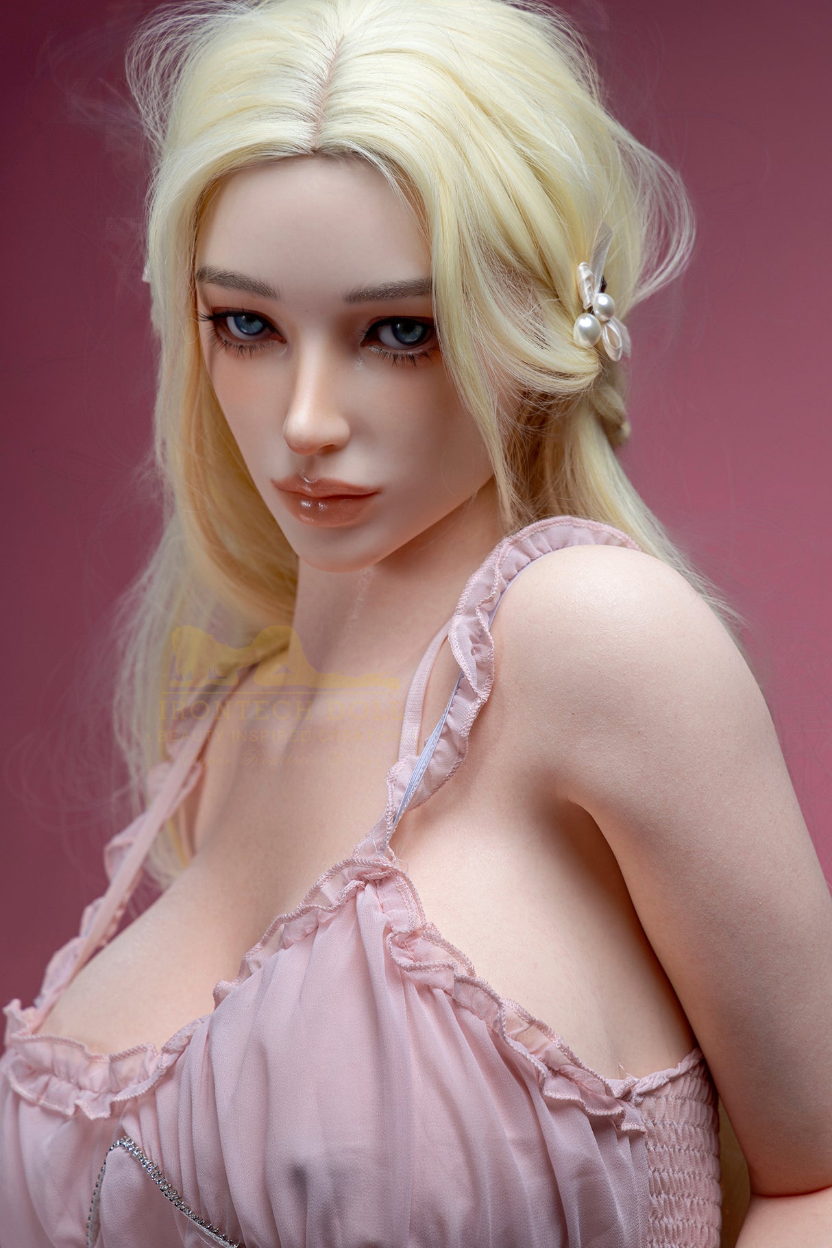 Irontech 158cm Bailey Series Silicone Sex Doll Head B1