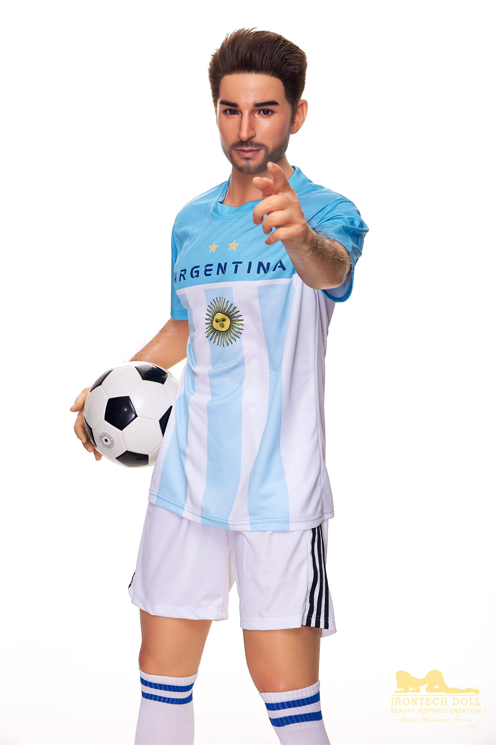 Irontech Argentina 170cm Silicone Realistic Male Sex Doll