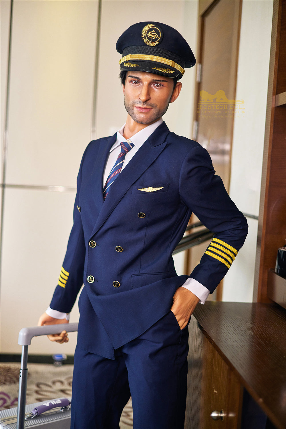 Irontech 176cm Realistic Silicone Male Sex Doll George M3